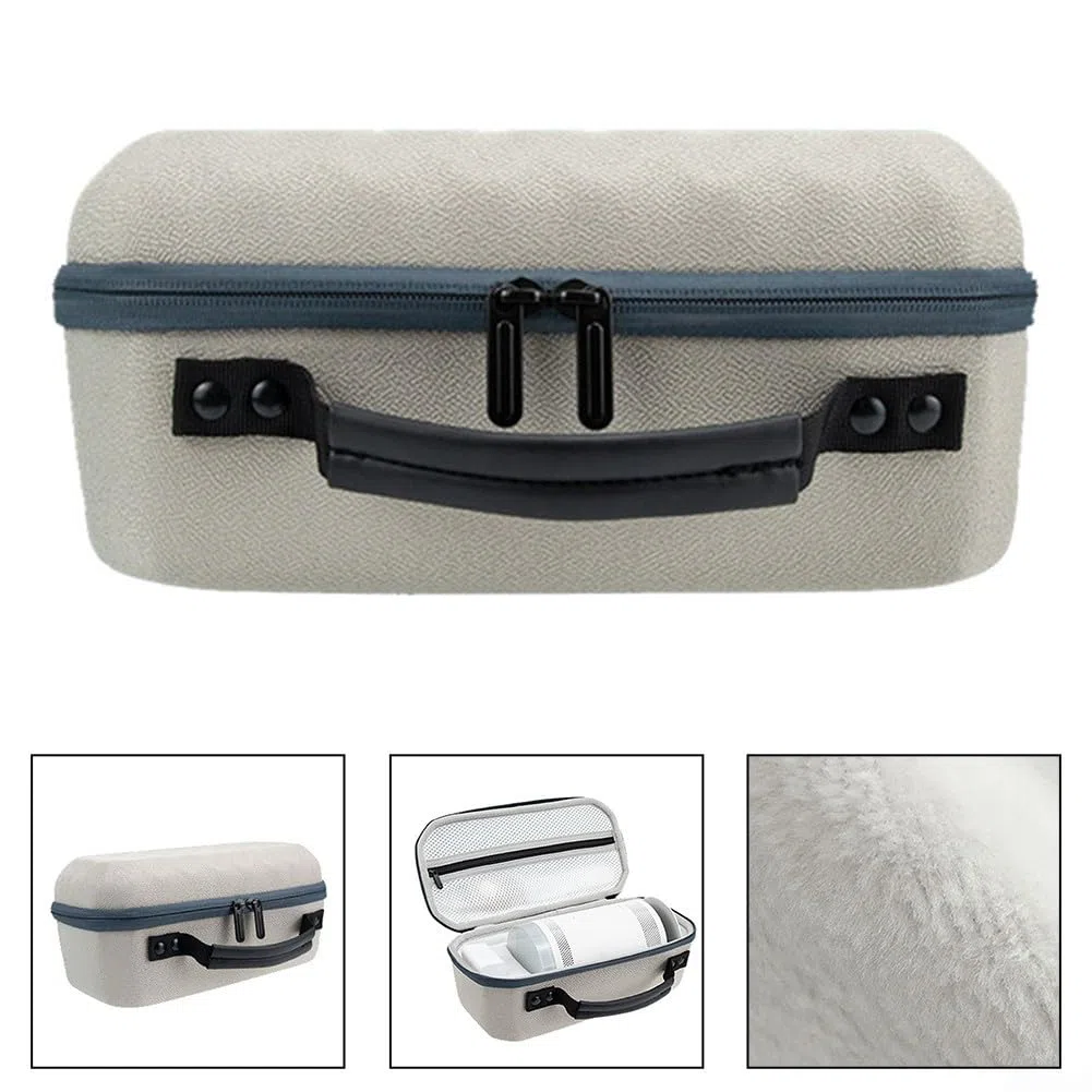 Funda rígida de transporte de EVA para Samsung Freestyle Projector/EVA Hard Travel Case para Freestyle 2ª generación con compartimentos dedicados para cables y accesorios