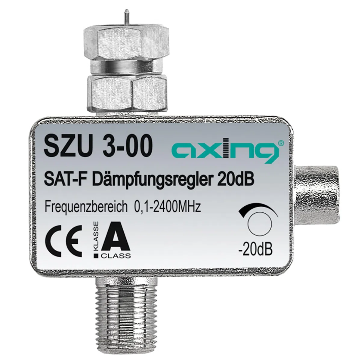 Axing SZU 3-00 - Atenuador de señal satélite (0,5-20 dB)