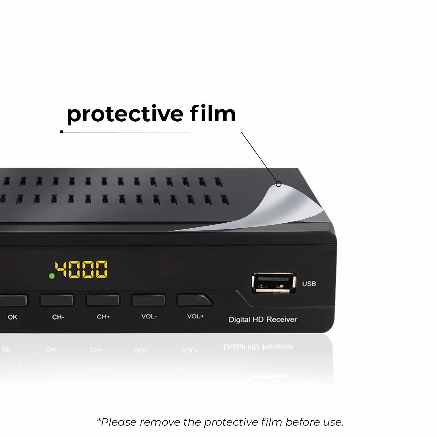 LEYF PA - 2211 Decodificador Digital terrestre - DVB - T2 - Receptor TDT TV Full HD 1080p (HDTV, Scart, USB)