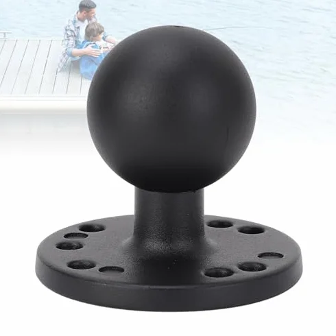 Soporte de Bola de 1,5 Pulgadas, Aleación de Aluminio Resistente, Base de Instalación Universal, Compatible con Soportes RAM, para Barcos, Camiones, Vehículos Todoterreno