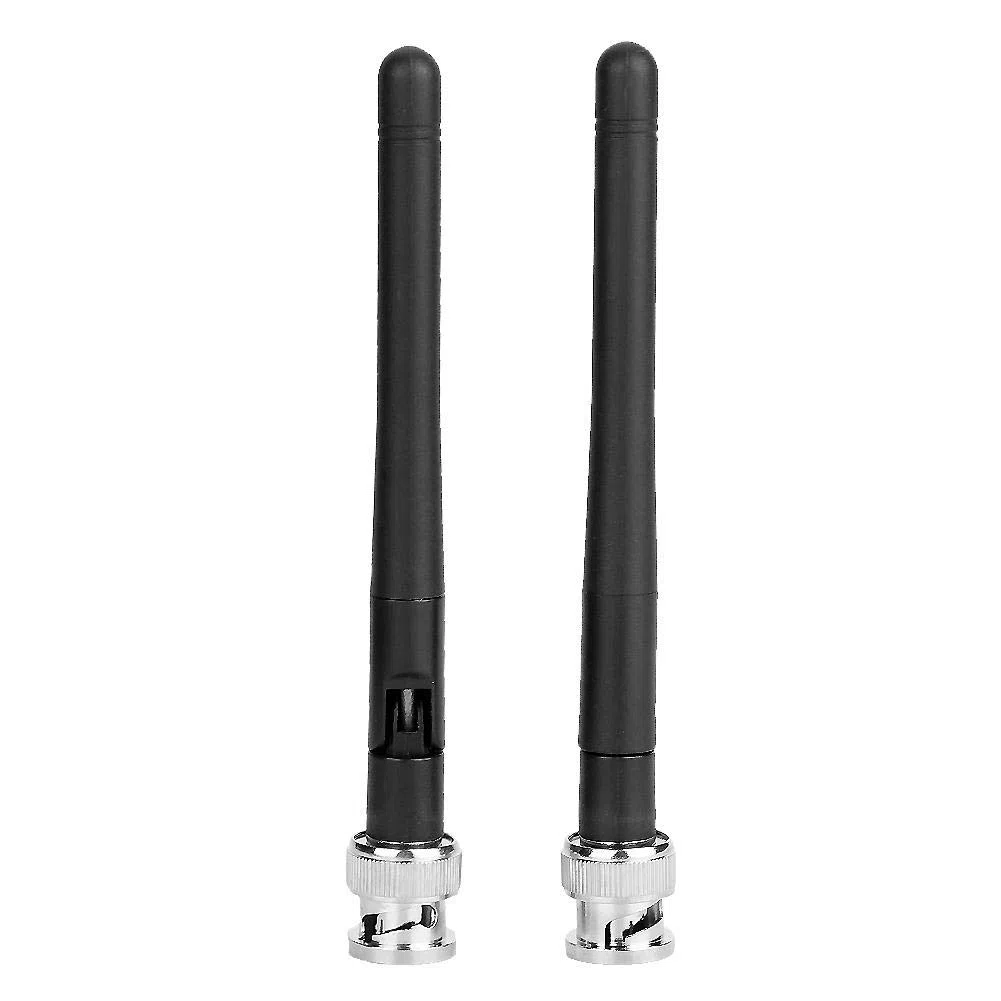 2 antenas UHF, 2 antenas UHF con conector BNC para receptores EW100 EW300 EW500 G3 HM.