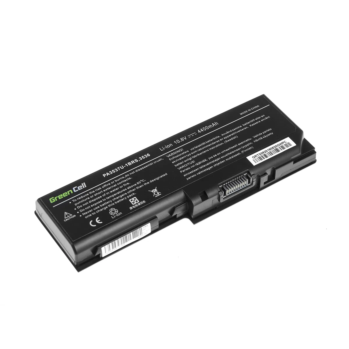 Green Cell Batería Toshiba PA3536U-1BRS PA3536U-1BAS PA3537U-1BRS PABAS100 para Toshiba Satellite L350 L355 P200 P300 P300D X200 L350-16L L350-16M L350-22Q L350-S1701 L350-ST3701 L355-S7811 Portátil