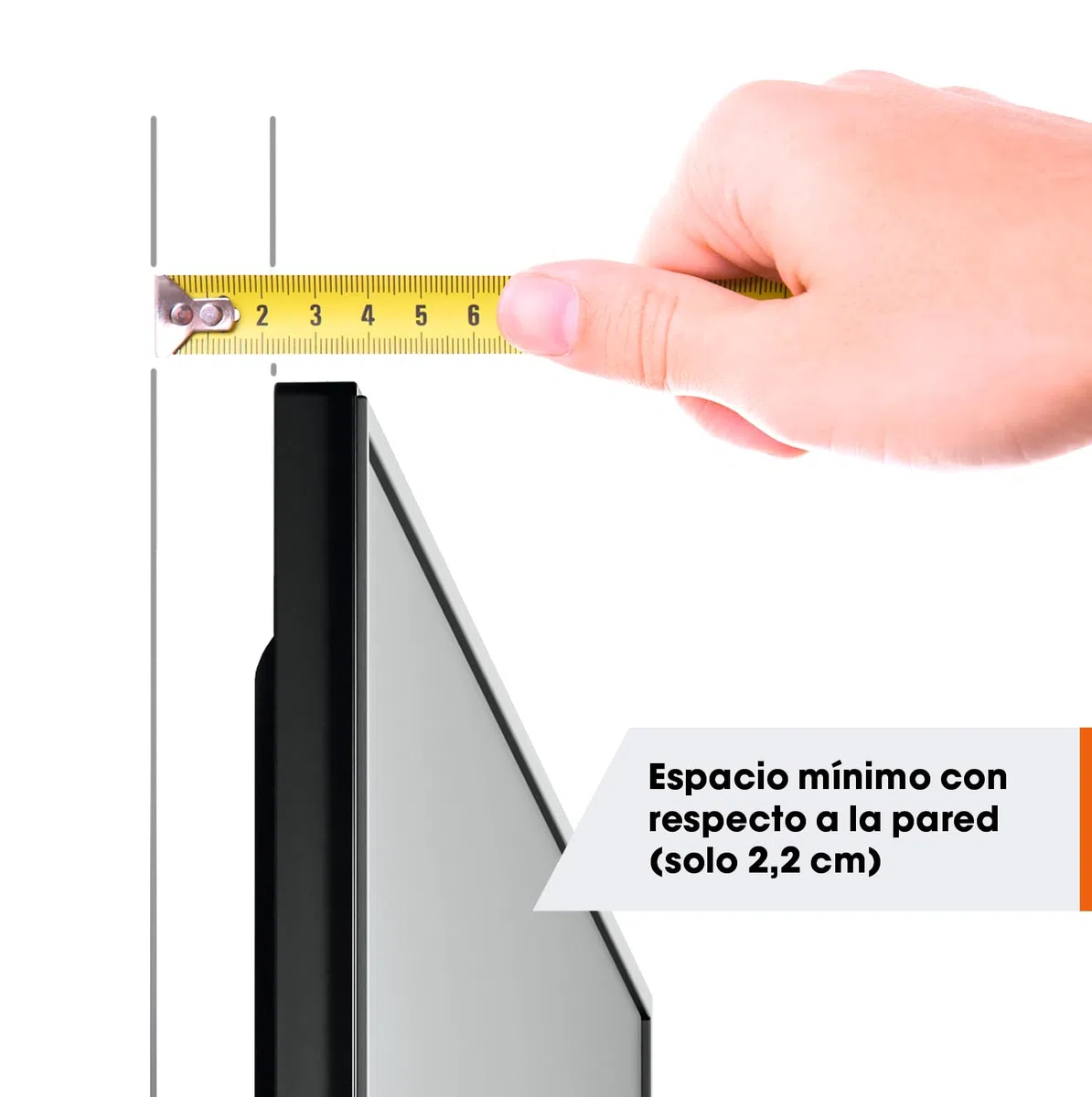 Vogel's TVM 1605 Soporte TV Fijo para televisores de Entre 40 a 100 Pulgadas, Máx. 75 kg, Soporte TV máx. VESA 600x400, Compatibilidad Universal