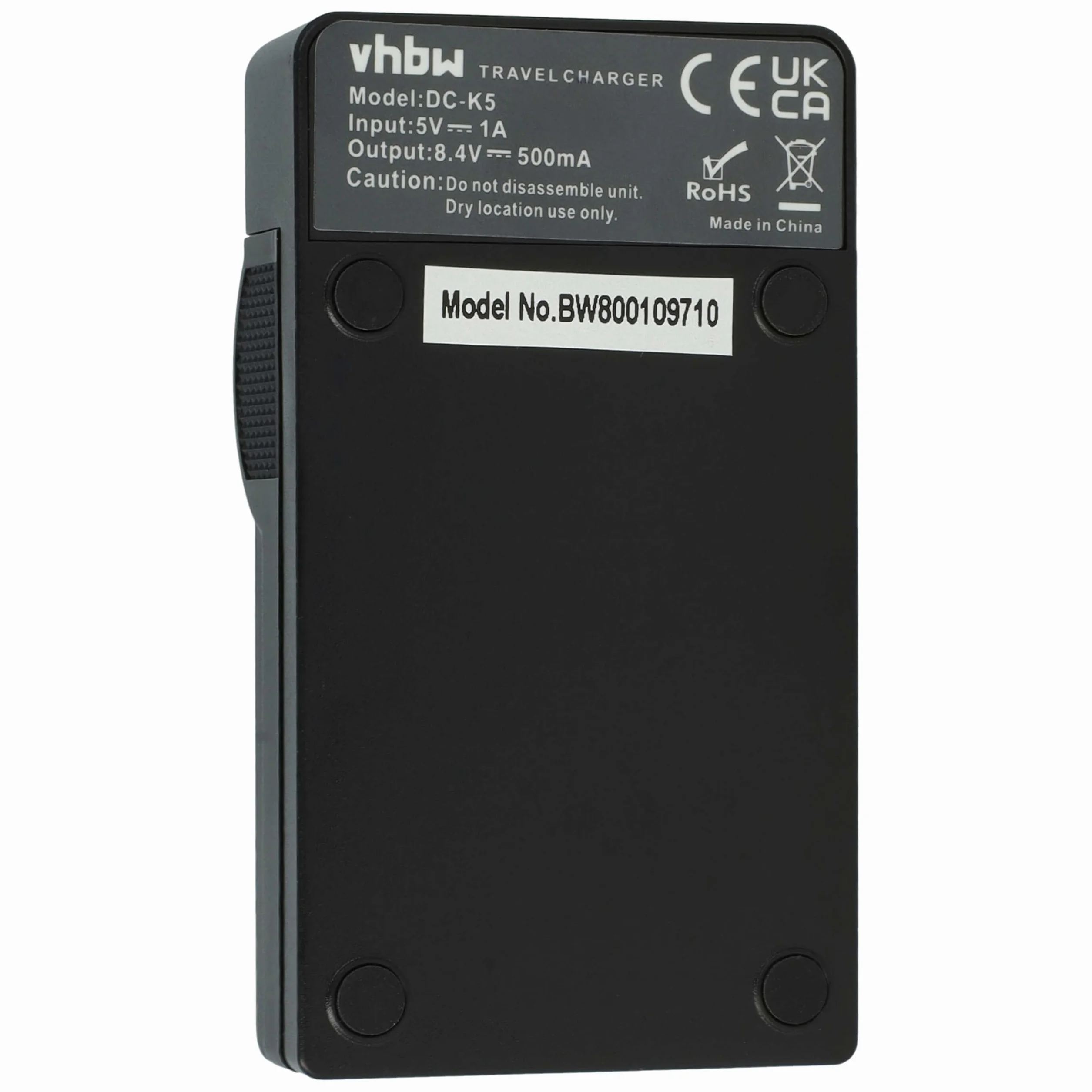 vhbw Cargador de batería USB Compatible con Sony Handycam DCR-HC3, DCR-HC30, DCR-HC30E, DCR-HC32, DCR-HC32E, DCR-HC35, DCR-HC35E