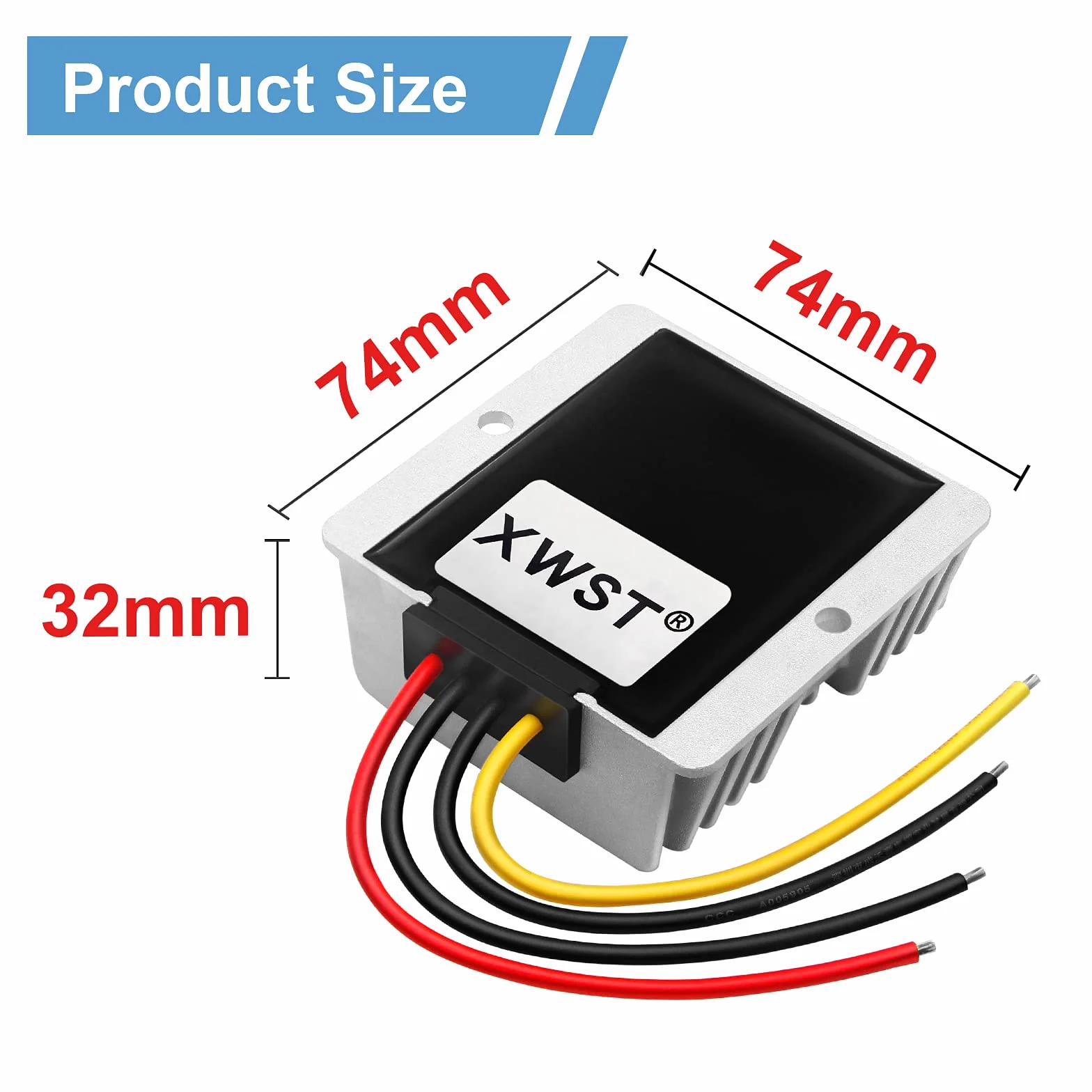 DC DC Convertidor 12V24V a 5V 20A 100W Buck Regulador de Voltaje Inversor Adaptador de Transformador (DC8-40V Entrada Ancha)