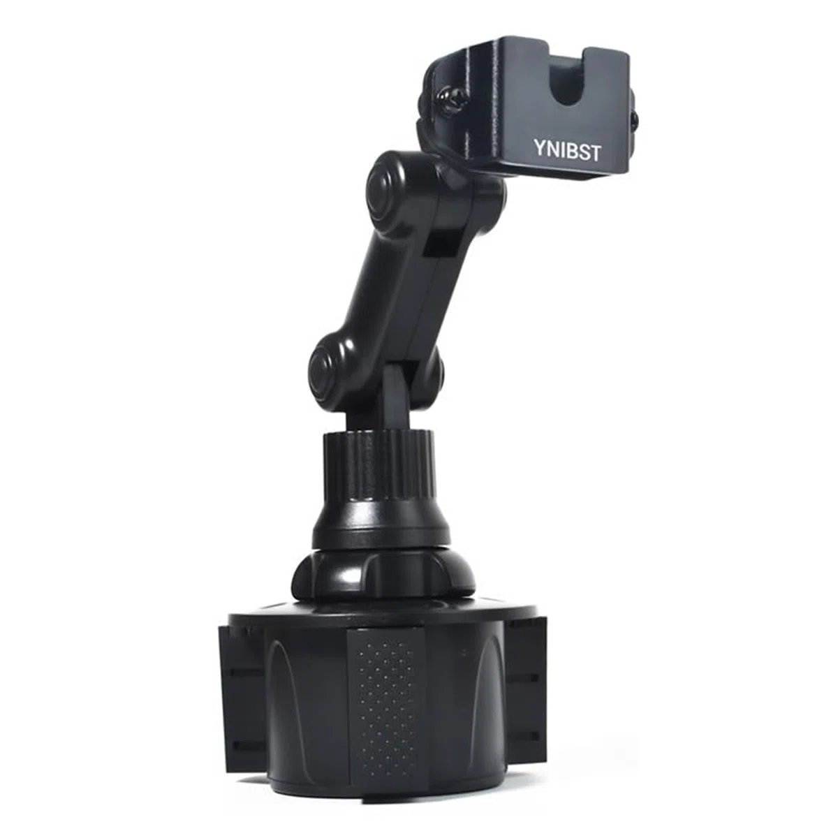 Soporte para Walkie-Talkie para Porta-Vasos de Coche, Porte-Radio/Micrófono Altavoz con Brazo de Soporte de Ángulo Ajustable, Compatible con Motorola Kenwood Wouxon BaoFeng Quansheng Midland
