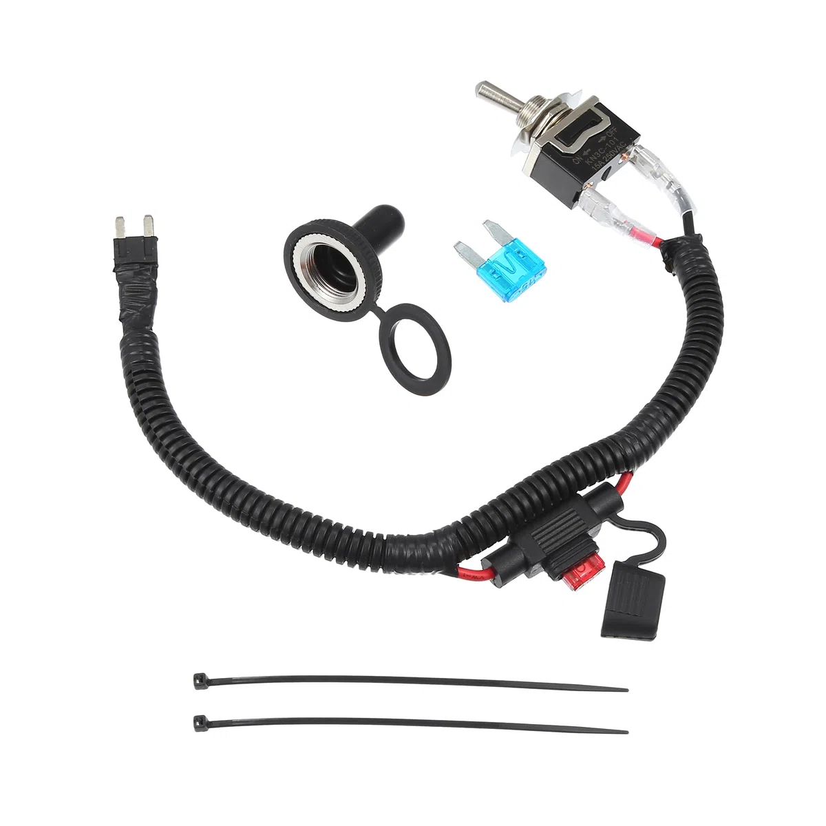 QUARKZMAN 1 Set 37.5Cm 14.76" Kit Universal Interruptor De Fusibles para Automóviles