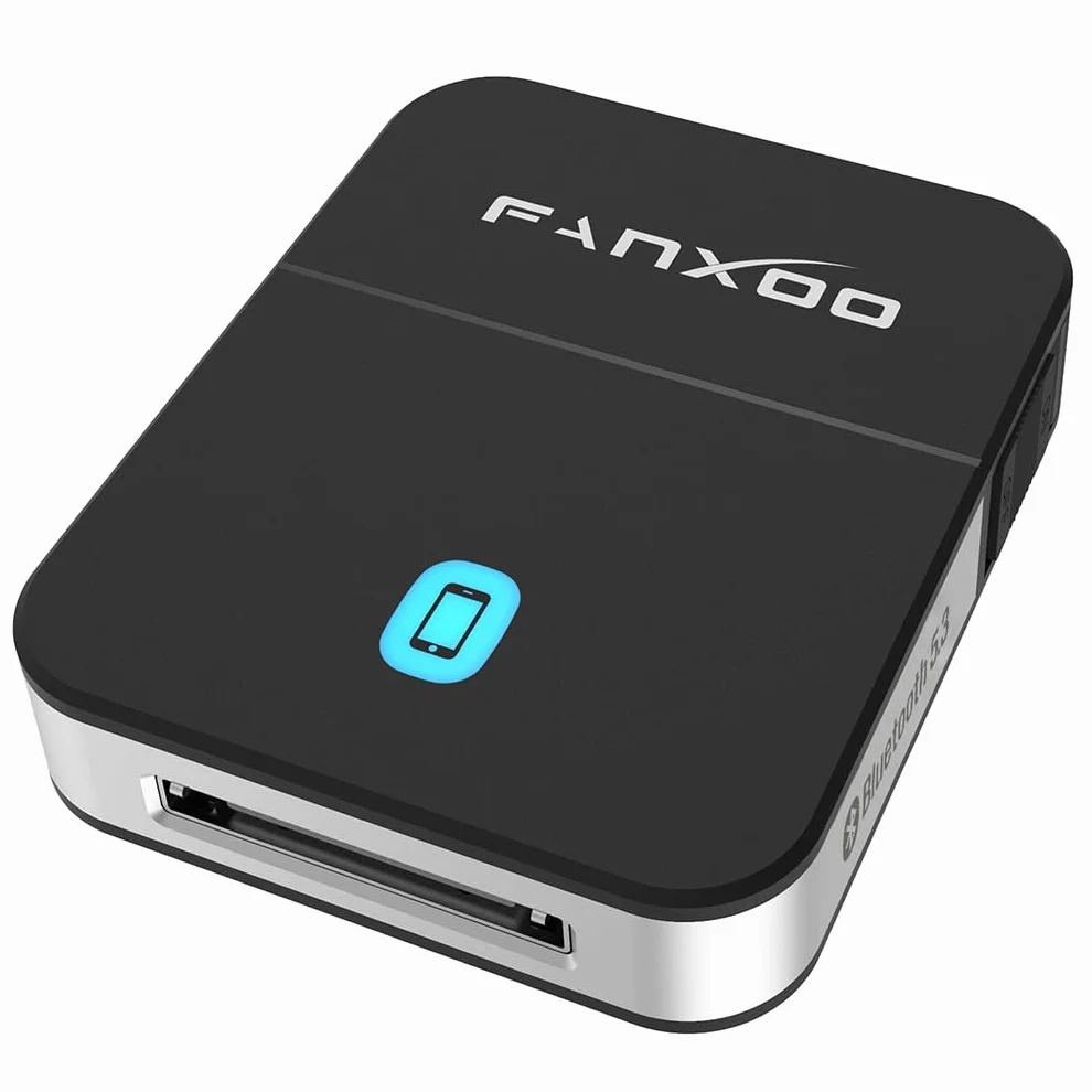 DockPro Adaptador Bluetooth de 30 Pines para Bose SoundDock y iPhone iPod Otros Altavoces de Base de 30 Pin con Cable Auxiliar de 3,5 mm (no para automóviles)