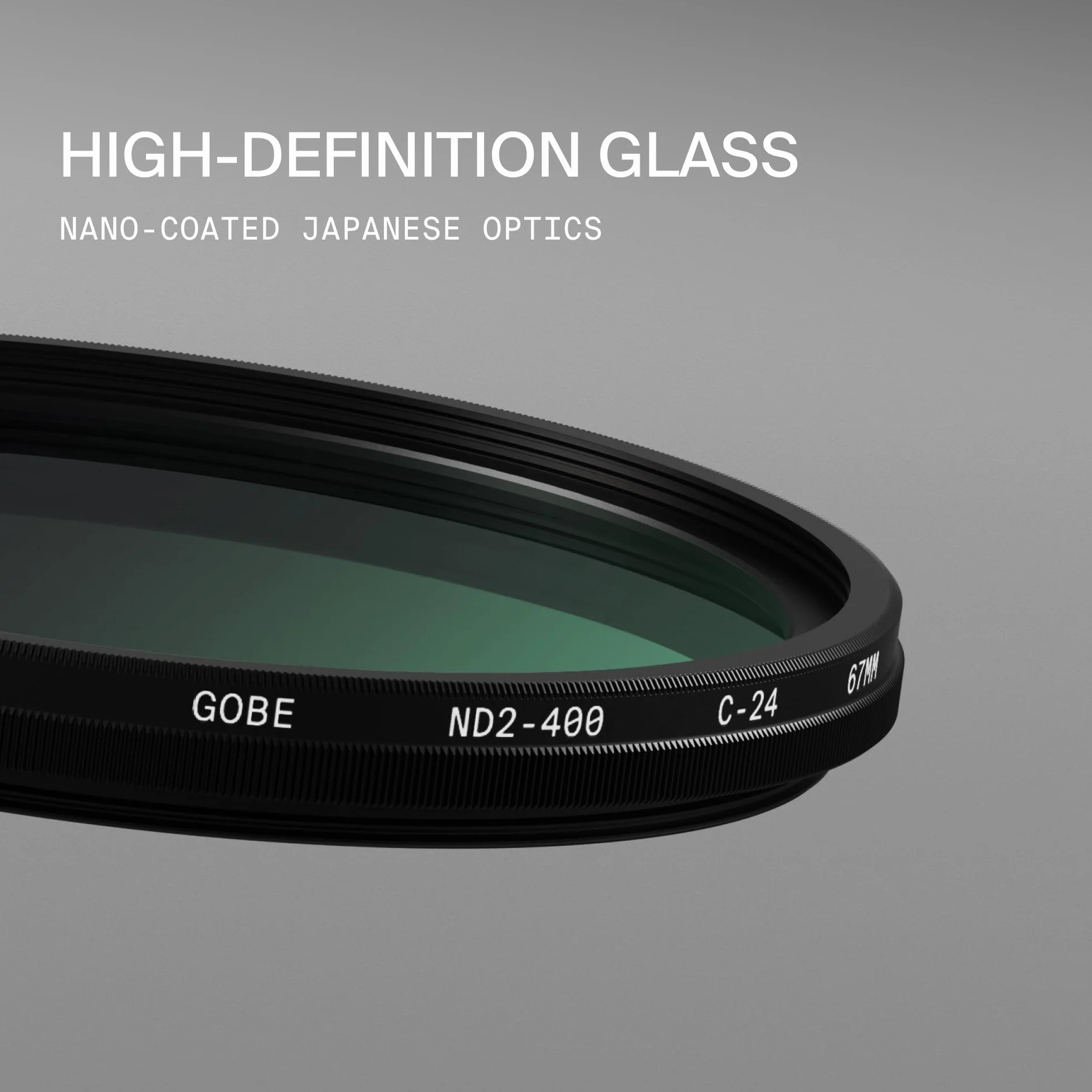 Gobe - Filtro para Objetivo Variable ND 77 mm
