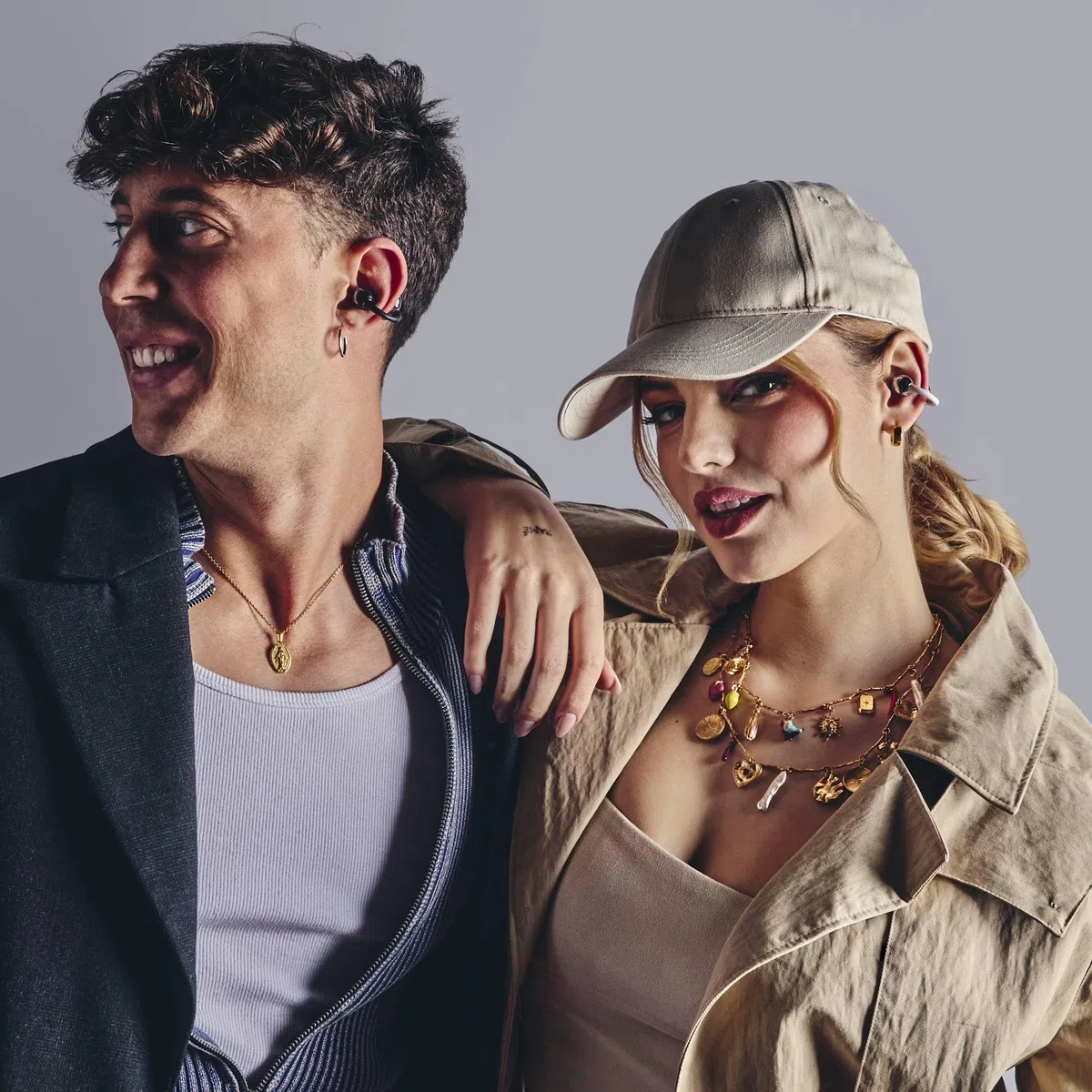 Energy Sistem ChicPods Auriculares Inalambricos Bluetooth Premium Insonorizados Open Sound 23H Bateria ENC Cascos con Cancelacion Ruido en Llamadas IPX4 Resistentes al Agua True Wireless Blanco