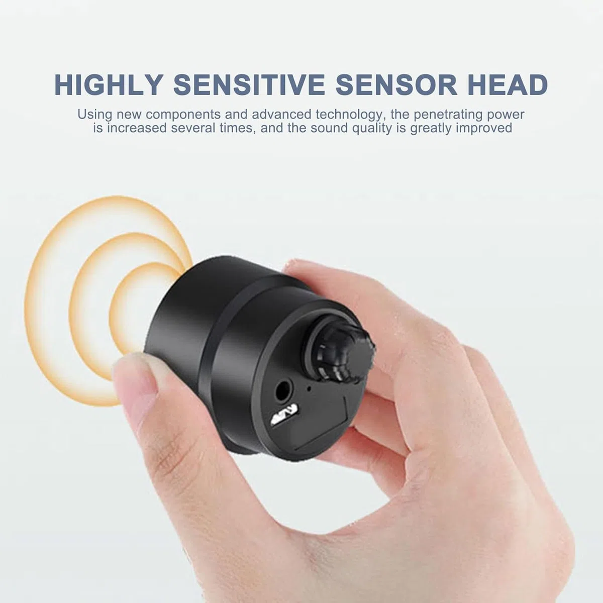 Versión Mejorada Escucha Súper Sensible, Amplificador de Micrófono a Través de Pared, Dispositivo de Escucha de Oído con Fuga de Pared de Sensibilidad de Penetración Fuerte