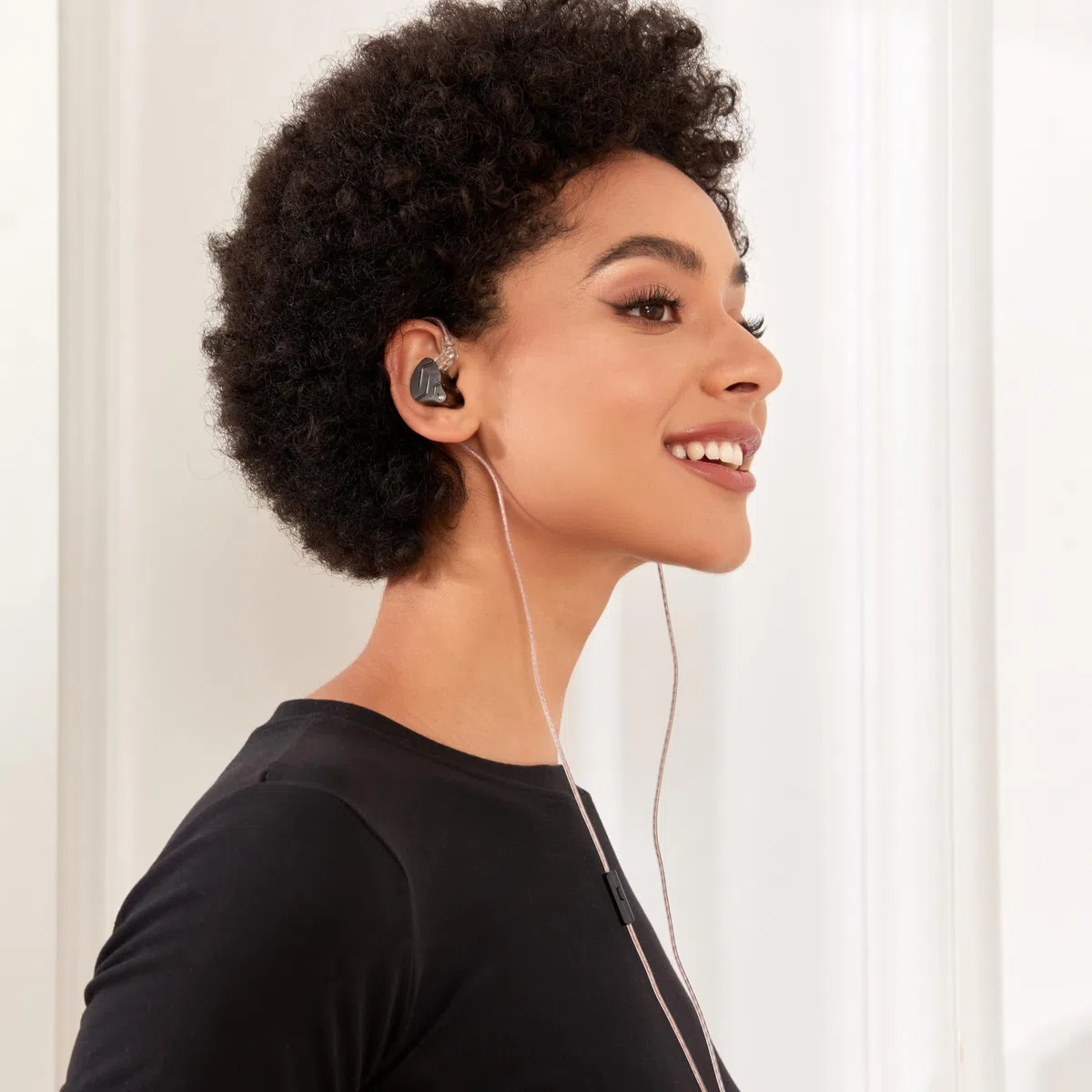Yinyoo KZ ZSN Pro Auriculares intraurales Hybrid Dynamic Armature Aurices in Ear Monitor Dual Driver 1DD 1BA Basco Profundo Sound Earphones ergonómicos cómodos (Gris sin micrófono)