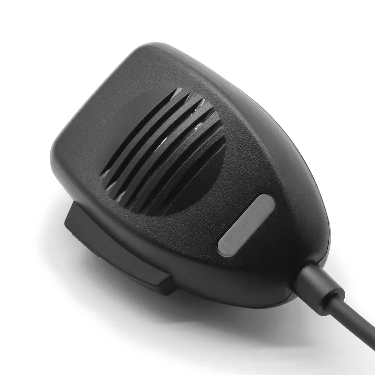 Micrófono de mano para President CB Ham Marine Radio Transceptor Harry Johhny Walker Johnson Lincoln II McKinley Redondo 6 Pin Hombro Solapa Altavoz Micrófono Clip Trasero Micro DNC 520 U/D