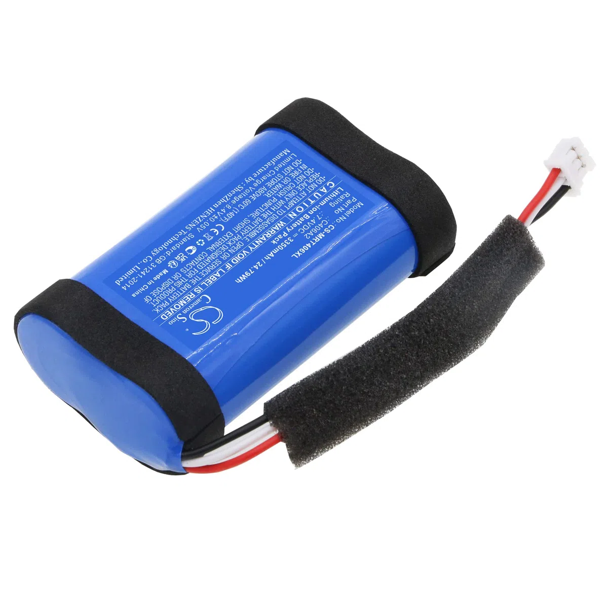 TECHTEK Batería 3350mAh Compatible con [Marshall] 1001908, 1005696, Emberton, Emberton 2, BT, II sustituye C406A2, C406A2-2