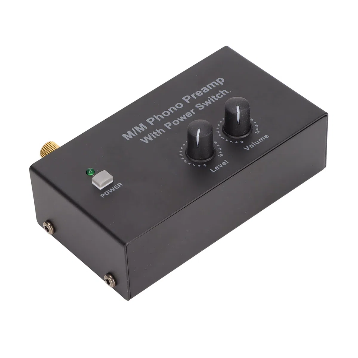 PP500P Preamplificador Profesional de Phono para Tocadiscos, Bajo Nivel de Ruido, con Adaptador DC
