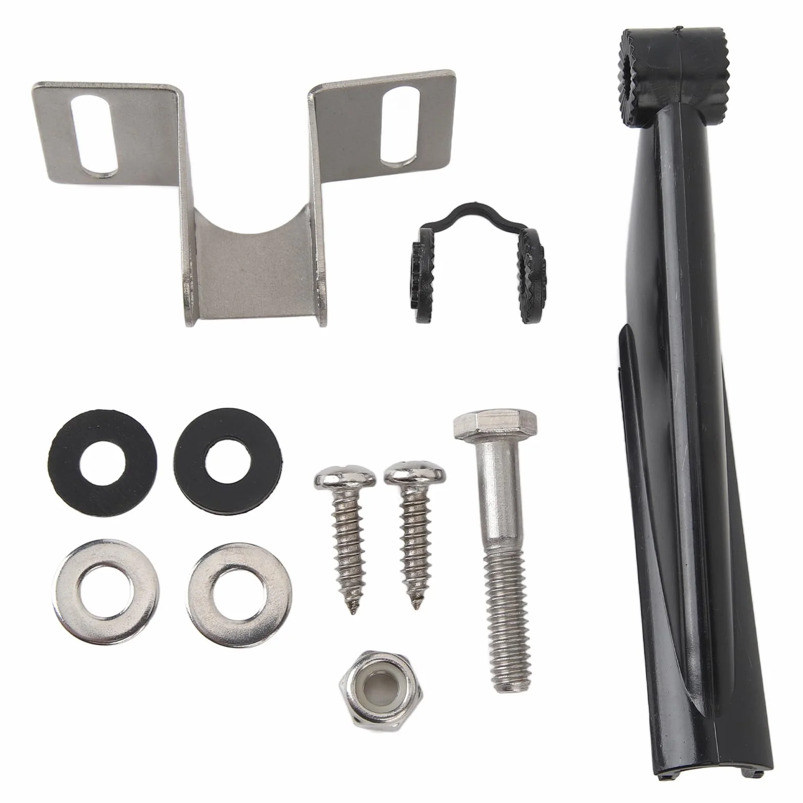 Soporte de Transductor de Metal 000 10262 001, Kit de Montaje de Estabilidad Fuerte para Skimmer Lowrance y Pieza de Repuesto Confiable para Uso bajo el Agua