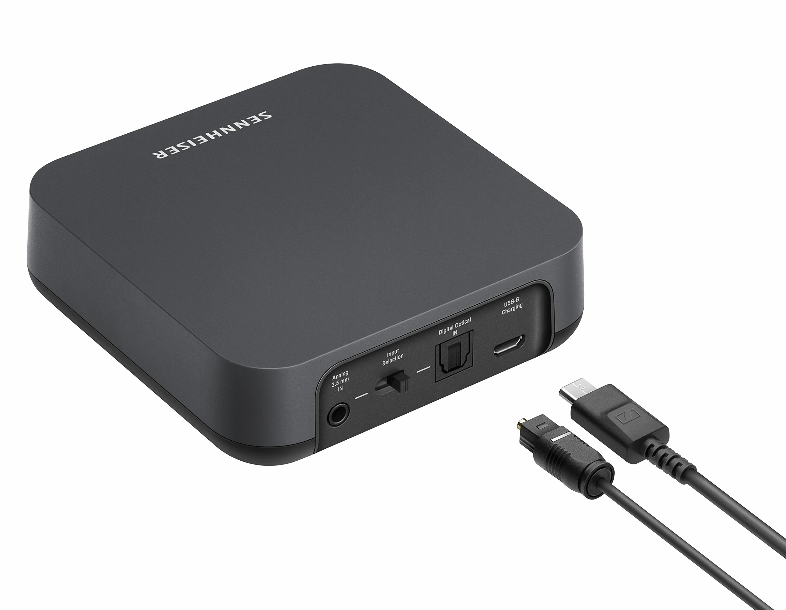 Sennheiser Transmisor de audio Bluetooth 508258 BT T100 para Hi-Fi o entretenimiento en el hogar Negro