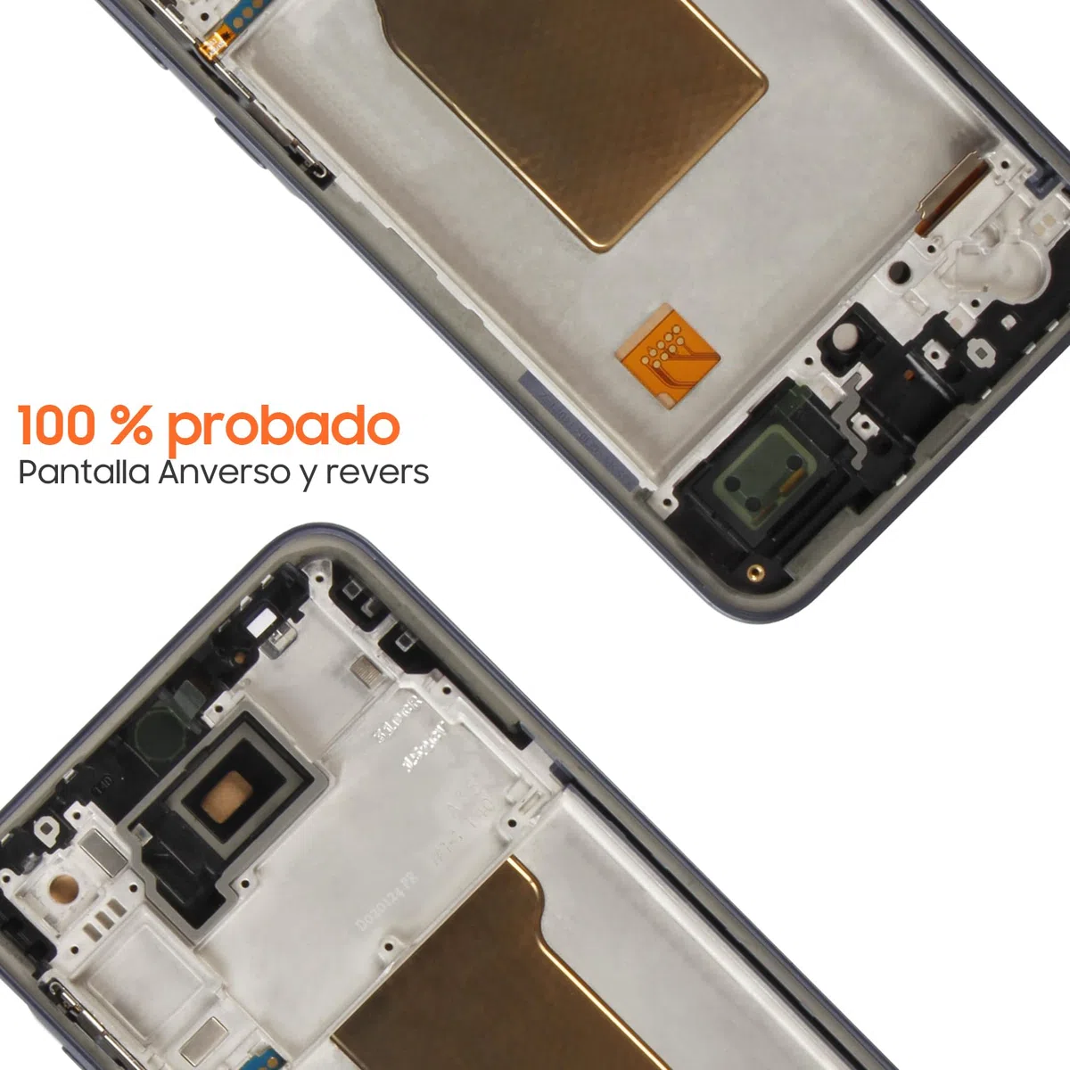 Pantalla LCD para Samsung A35 5G Pantalla LCD para Samsung Galaxy A35 5G SM-A356 SM-A356E SM-A356B Incell 6.6" Pantalla de repuesto táctil y reparación (negro con marco, sin huellas)