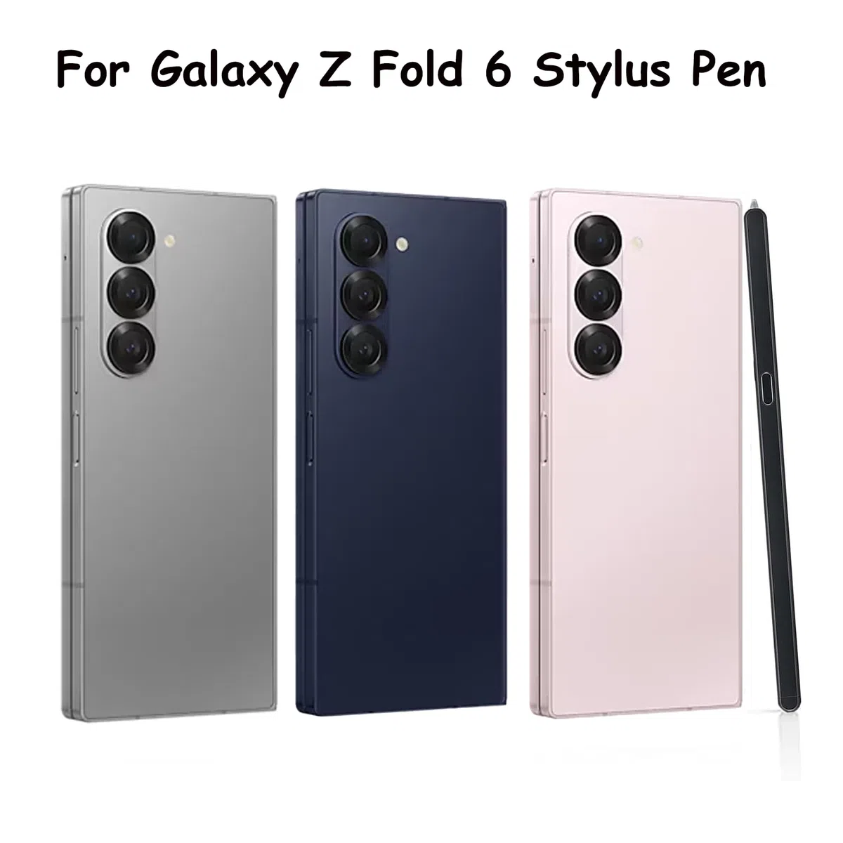 Galaxy Z Fold 6 S Pen Fold Edition para Samsung Z Fold6 5G Slim Pen Pen - Lápiz capacitivo para Samsung Galaxy Z Fold6 (punta de lápiz capacitivo), color negro
