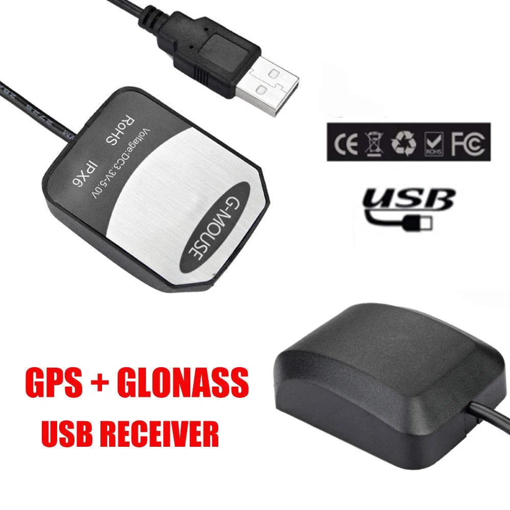 Maso, Receptor GPS USB VK-162, soporte remoto para Google Earth Raspberry Pi Linux Ventana WIshiot