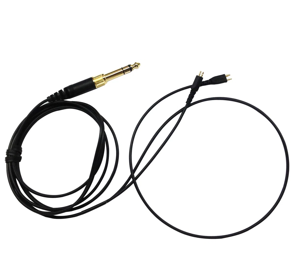 Cable de repuesto de OFC compatible con auriculares Sennheiser HD25, HD 25-1, HD25-1 II, HD25-13, HD25-C, Amperior, 1,2 metros