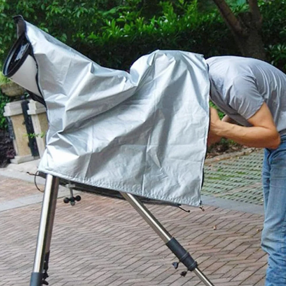 DAZZLEEX Cubierta antipolvo para telescopio astronómico de tela Oxford, protege de la lluvia, el polvo y el sol, plegable y fácil de almacenar (negro, 150 x 85 cm)