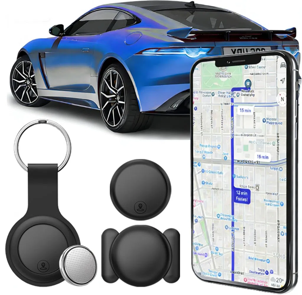 GPS Coche localizador (Compatible con Android e iOS) Localizador GPS para Coche Rastreador 2026 Magnético Rastreador GPS Sin Suscripción Seguimiento en Tiempo Real para vehículo,Mascotas