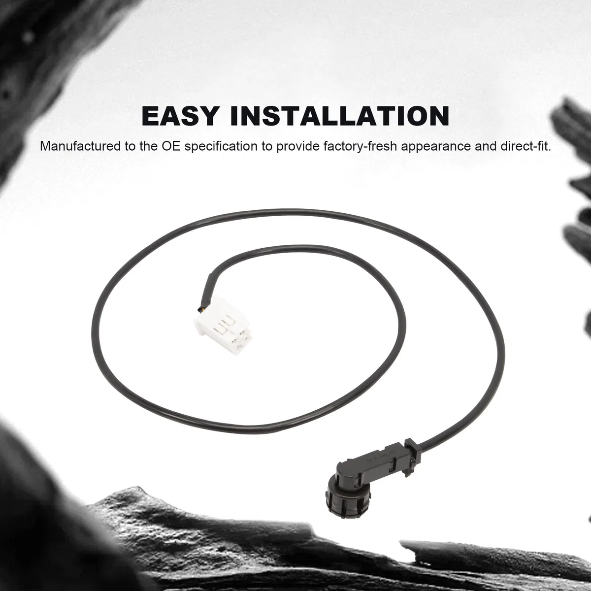 Cable de entrada auxiliar para Clase C W203 S203, A2034401808 Aux Entrada Radio Cable Cable Arnés para Clase C CL203 CLK W209 C209 A209 A209