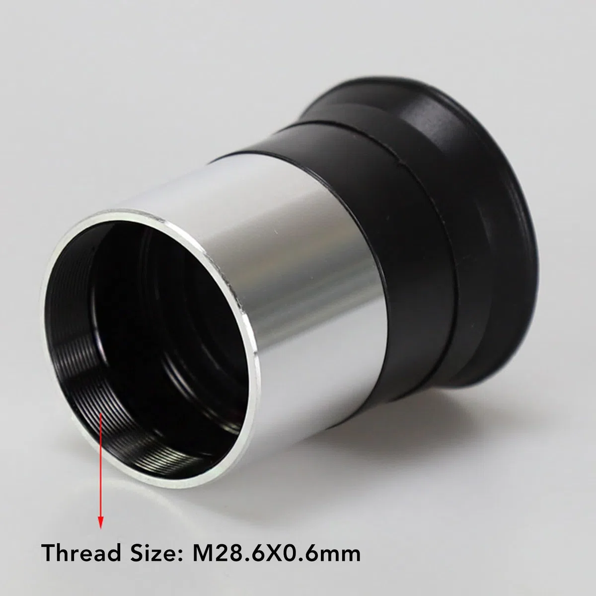 Ocular de Telescopio de 1,25 Pulgadas y 10 Mm, Accesorio de Telescopio de 52 Grados con Revestimiento Azul para Telescopio Astronómico, Rosca M28,6x0,6 Mm