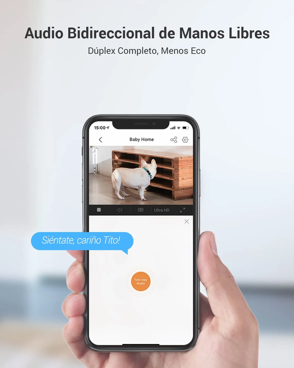 EZVIZ Cámara Vigilancia WiFi Interior 360º, 1080P Camara Vigilancia Bebe/Mascotas, Visión Nocturna, Audio Bidireccional, Detección de Movimiento, Control Remoto, Compatible con Alexa, C6N Negro