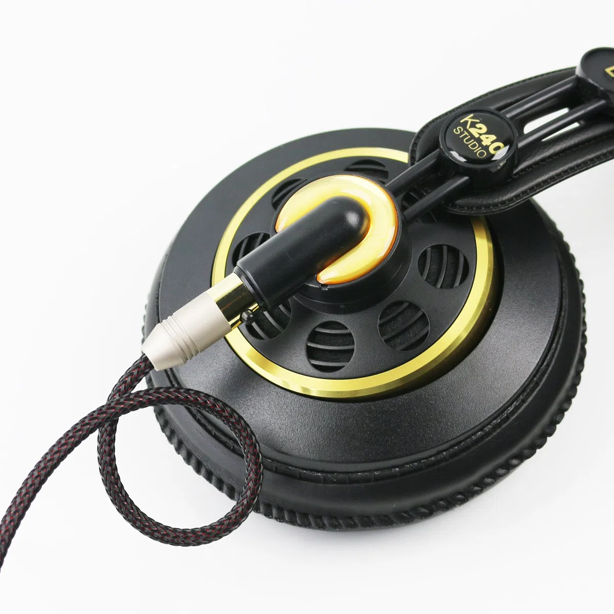 NewFantasia Cable de actualización de audio de repuesto compatible con auriculares AKG K240, K240S, K240MK II, Q701, K702, K141, K171, K181, K271s, K271 MKII, M220, Pioneer HDJ-2000, 3 metros