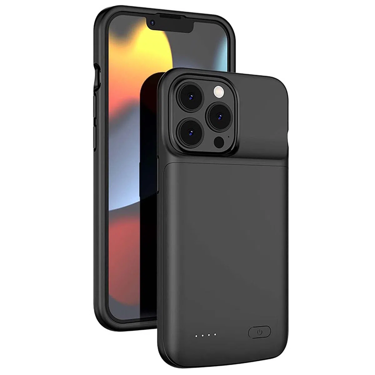 ELLENNE - Smart Cover Batería para iPhone XR 6.1" Battery Case Recargable Slim Slim 6200mAh
