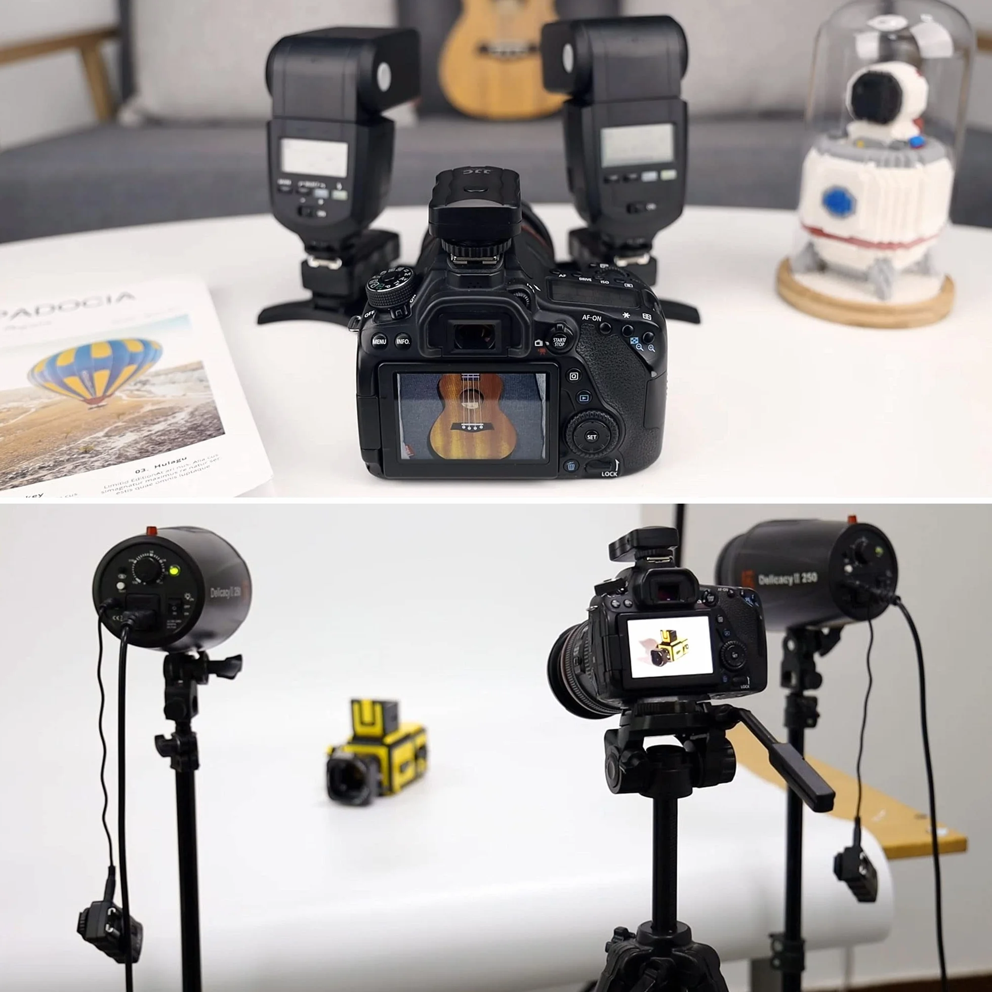 JJC Disparador de Flash Remoto Inalámbrico para Flash Estudio Cámara Canon EOS 5D Mark IV III 6D 6D Mark II 7D 7D Mark II 1Dx Mark II 5Ds 5Ds R 1D C 1D X 1Ds Mark III 1D Mark IV 1D Mark II