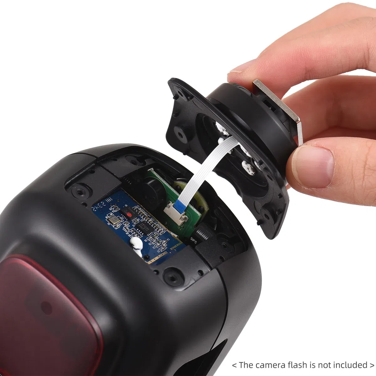 Godox V1C ABase de Montaje de Zapata de Repuesto Compatible con Piezas de reparación de Flash de cámara Godox V1C Flash Speedlite