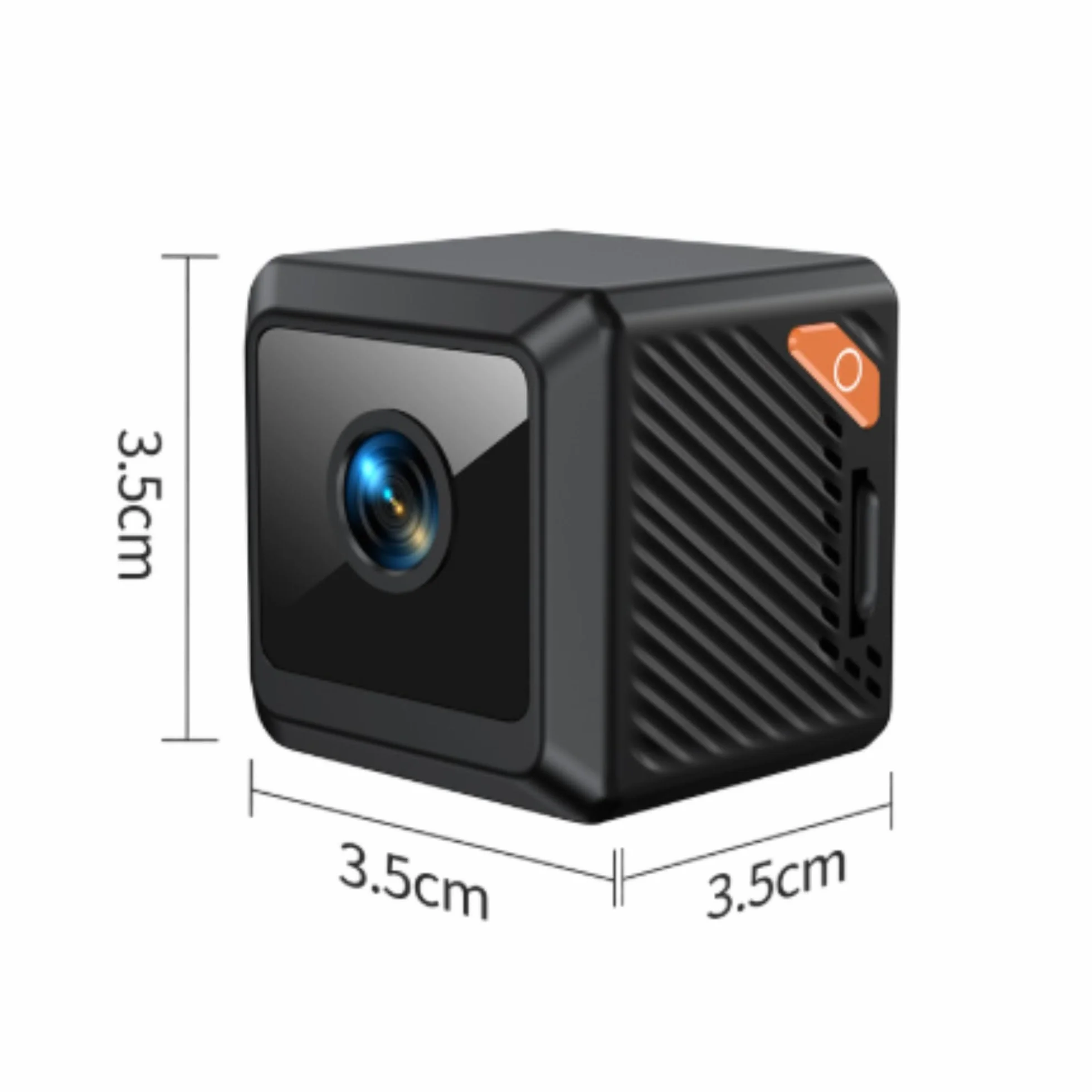 ONESENSE Mini Cámara WiFi con Grabación HD, Batería de Larga Duración, Detección de Movimiento, Cámara de Seguridad WiFi para Interior, Mini Cámara Inalámbrica para Hogar y Oficina