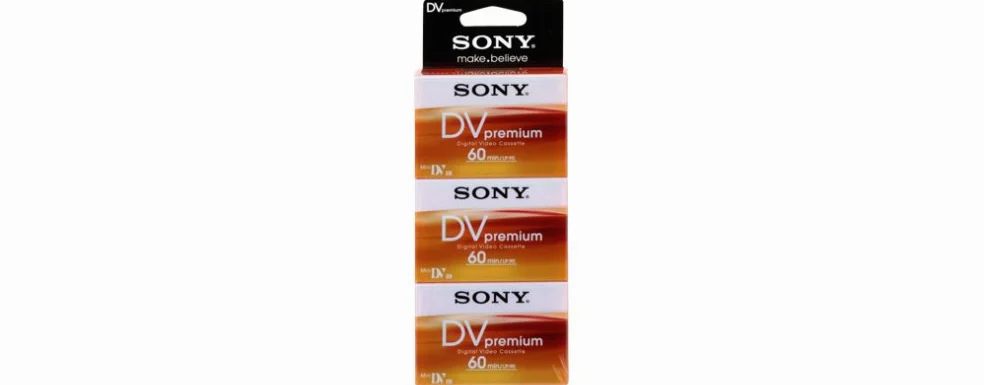 Sony Mini DV Premium 3 PK - Cinta de Video