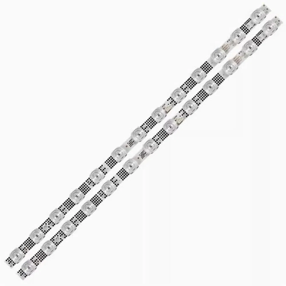 2/10 LED compatibles con 13 GIC50LB45_3030F2.1D 4C-LB5013-ZM06J TCL 50L8 50F9 50G61 50S525 50S435 50S43 50A3 Tira de luz para TV(2PCS(1TV))