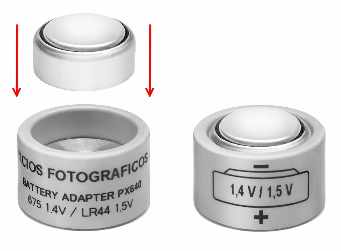 2 Adaptadores PX640 + 6X Pilas 675