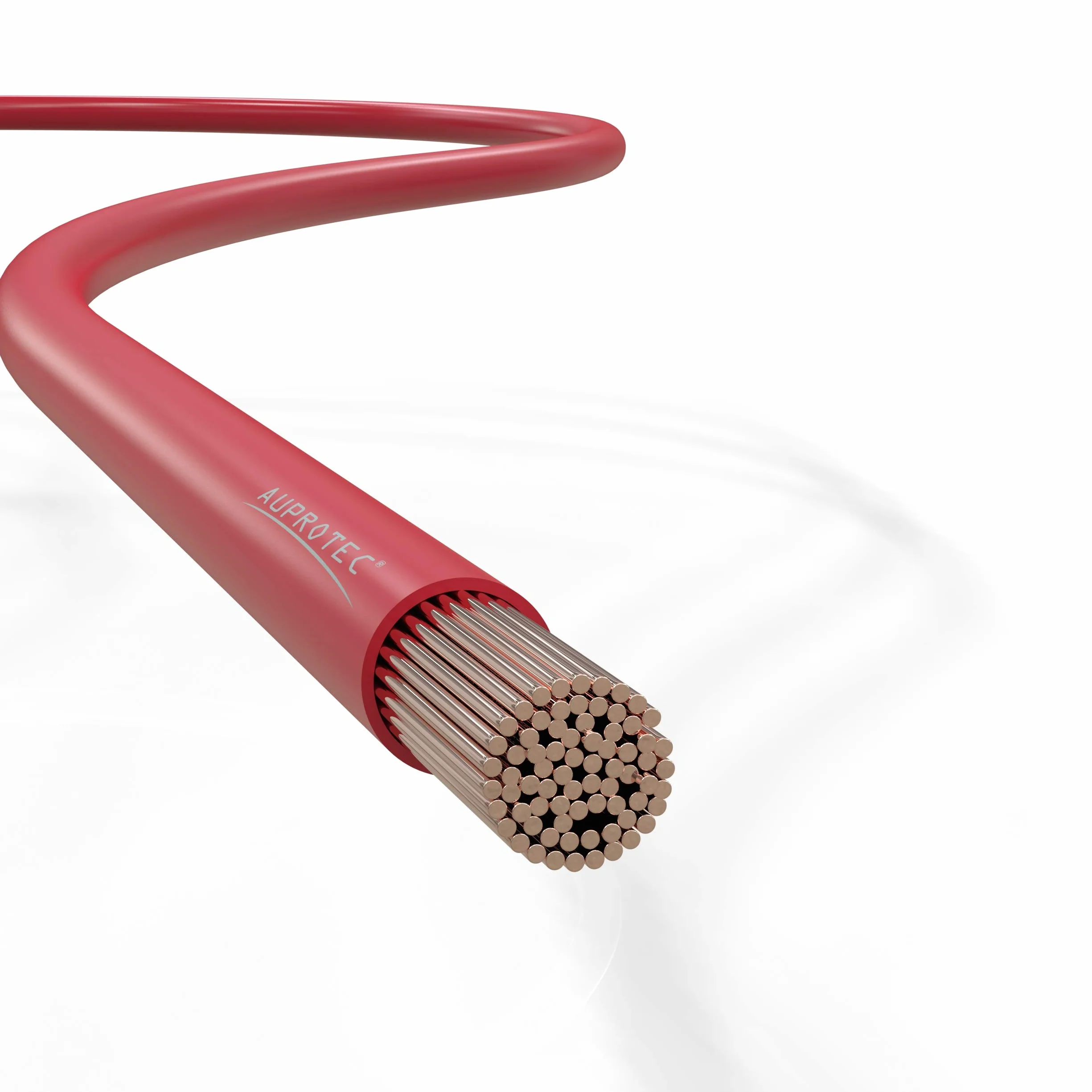 AUPROTEC Cable eléctrico para vehículo, 1,0 mm², 5 colores de 5 m FLRY-B como anillo.