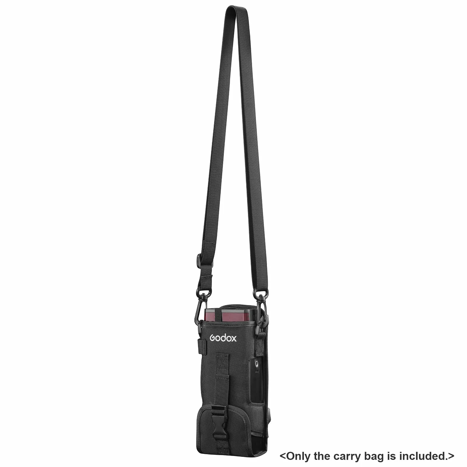 Godox CB-57 - Bolsa de transporte portátil con correa de hombro ajustable para flash Godox AD200/AD200Pro, Brown, moderno