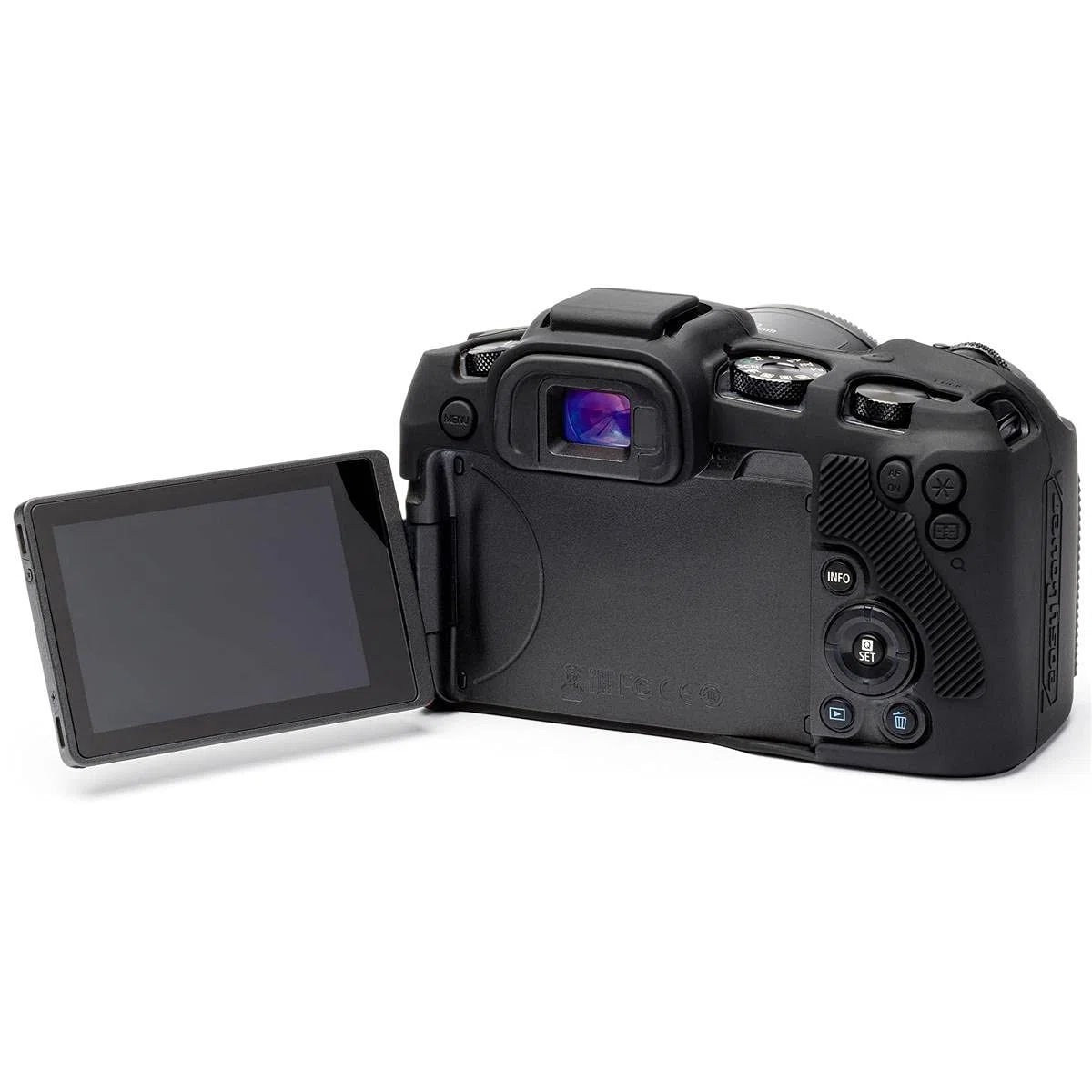 easyCover - Funda de Silicona para cámara - Protección para tu cámara - Canon RP - Negro