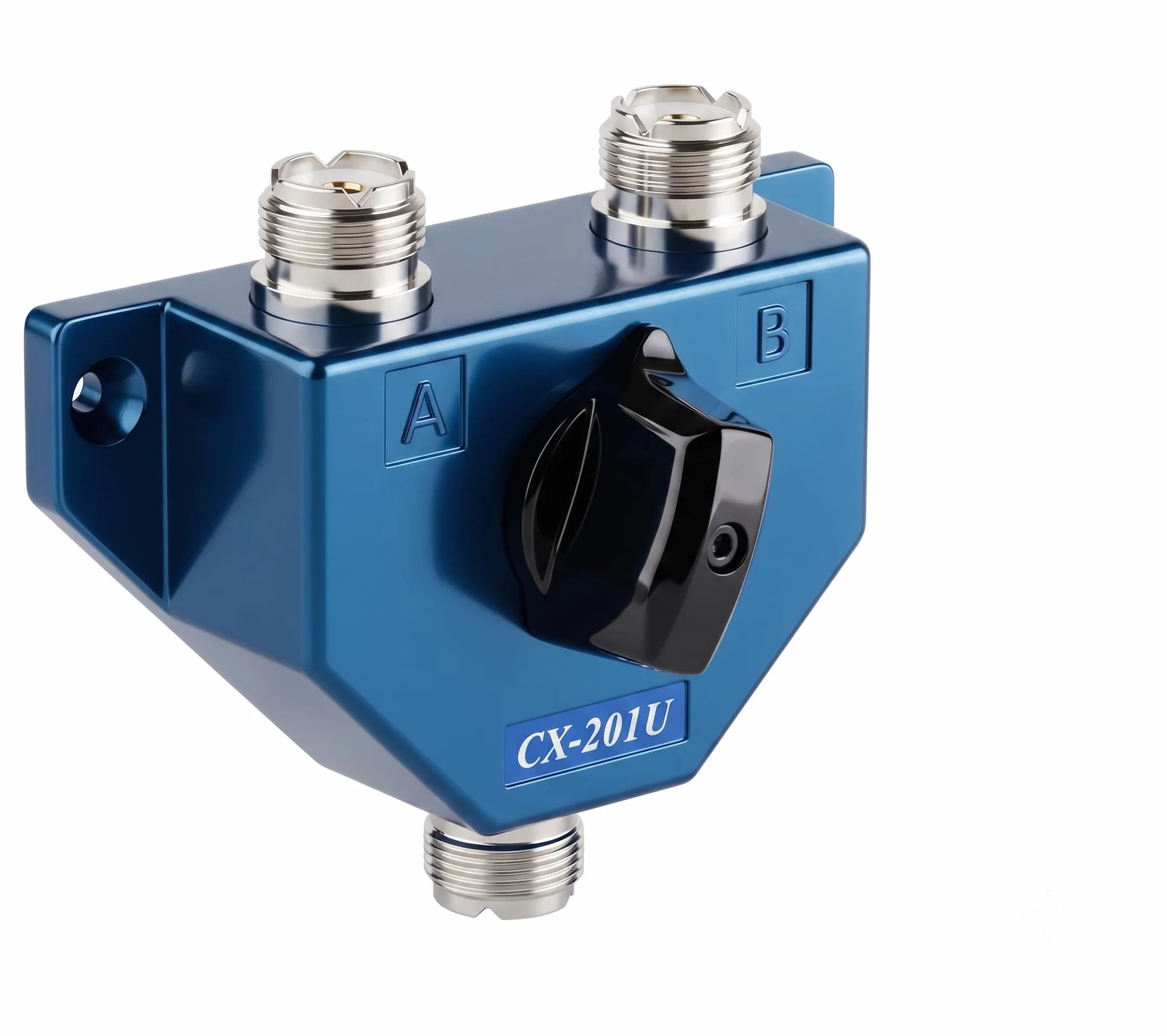 Conmutador antena 2 salidas CX-201U (conector tipo UHF)