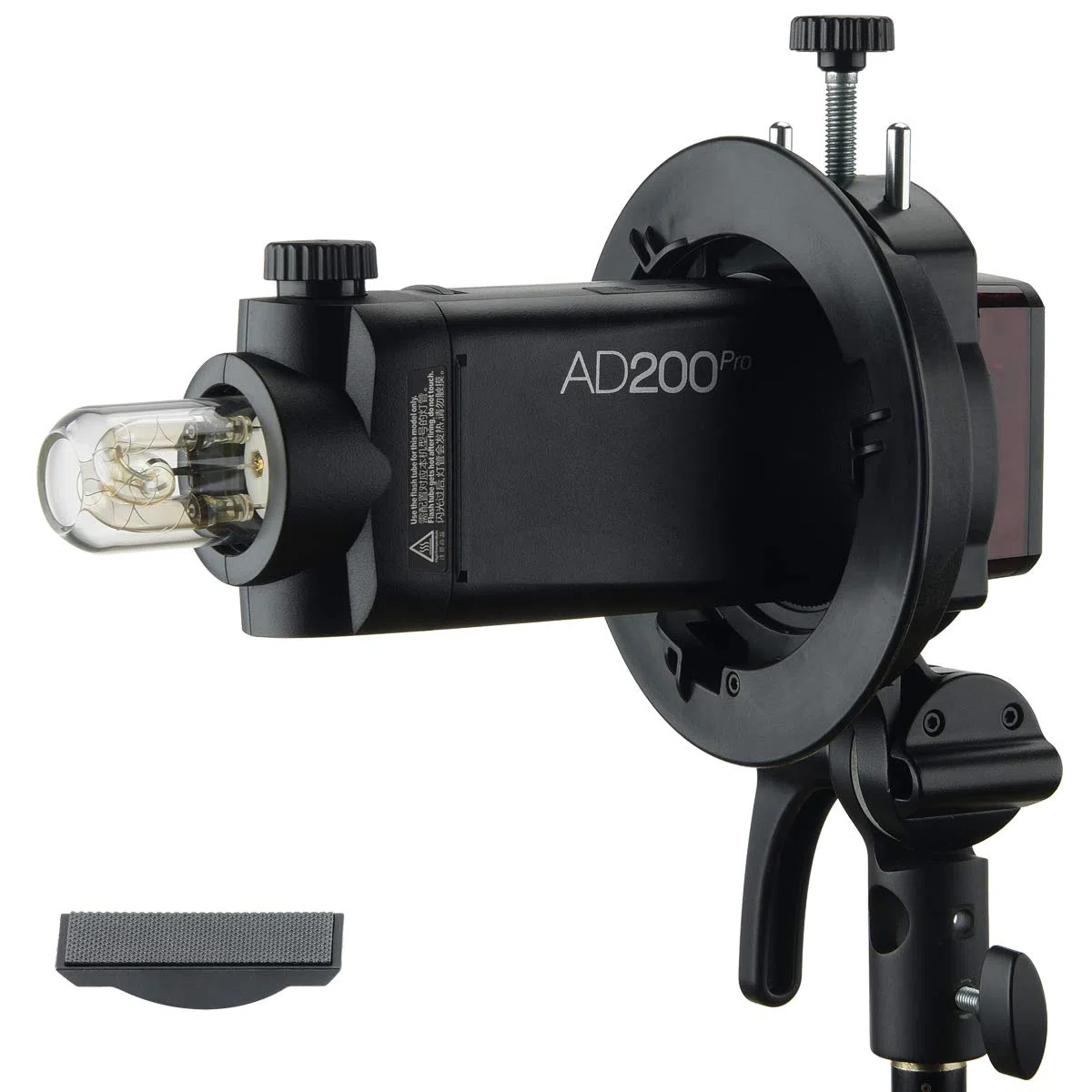 Godox S2 Soporte de montaje de flash tipo S para Godox V1 V860II AD200 AD200Pro AD400Pro Speedlite Strobe Flash