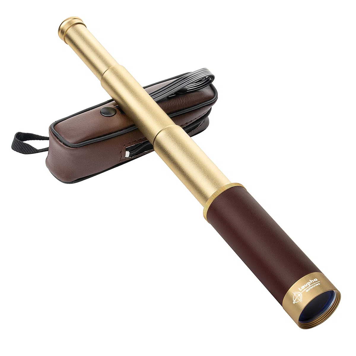 Pirata Telescopio Retro Monocular Portátil Zoomable 25x30 Lente BAK-4 Vintage Catalejo Niños Impermeable Mini Telescopio para Acampar al Aire Libre
