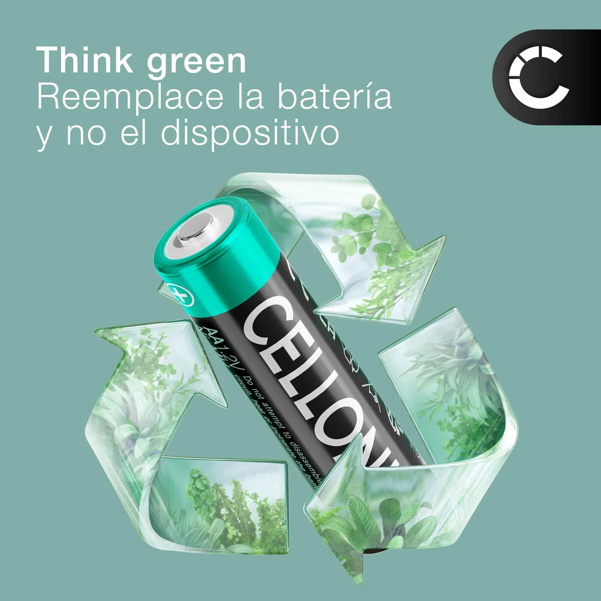 CELLONIC 1x Batería para Escáner códigos de Barras Compatible con Datalogic Skorpio X4, Skorpio X3, 94ACC0046 - (6800mAh, 3.7V)