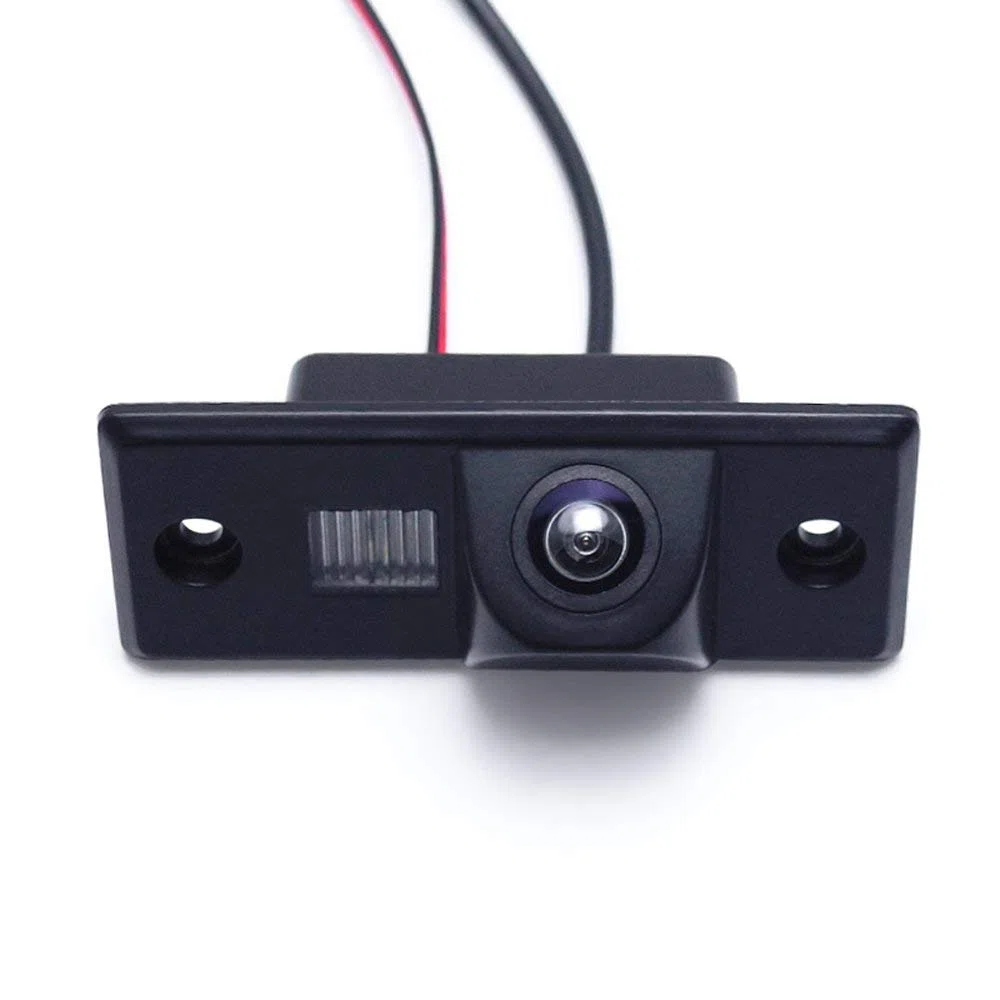 Coche Universal de Visión Trasera Cámara en luz de la matrícula CCD Chip Revertir Asistencia de Copia de Seguridad de la Cámara de Aparcamiento para VW Golf5 B5 Navi