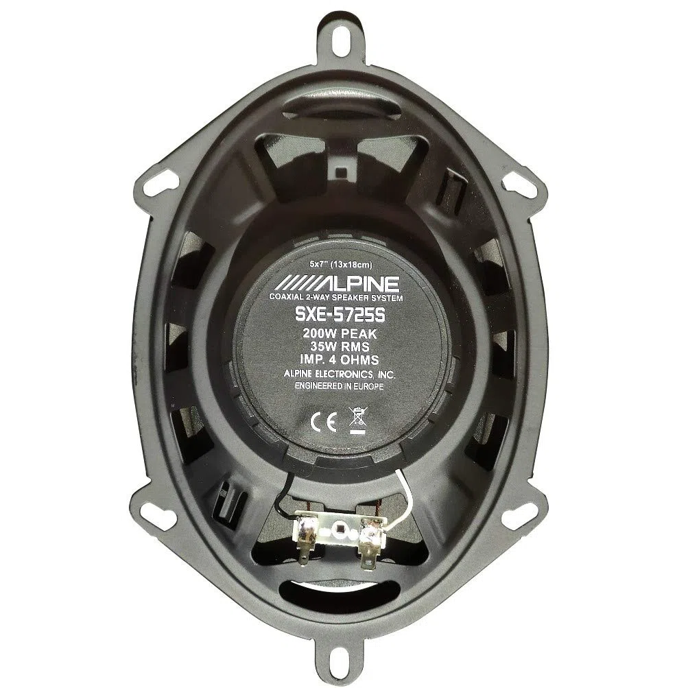 Alpine SXE-5725S - Altavoces para Coche (2 vías, 70-20000 Hz)