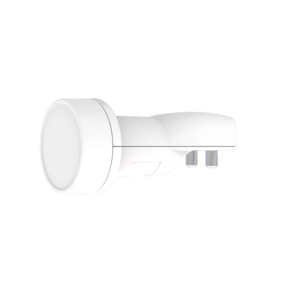Inverto 5277 IDLP-WDB01-00PRO-OPP - LNB (40 mm, Puertos Horizontal/Vertical, LO 10,40 GHz UE), Color Blanco