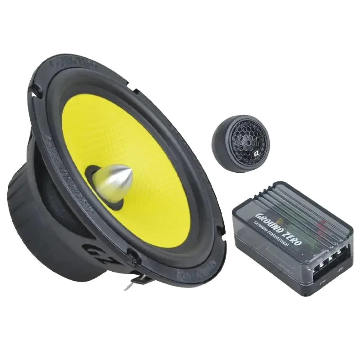 Ground Zero Audio | GZTC 165.2X | 165 mm 2-Wege Komponenten-Lautsprechersystem