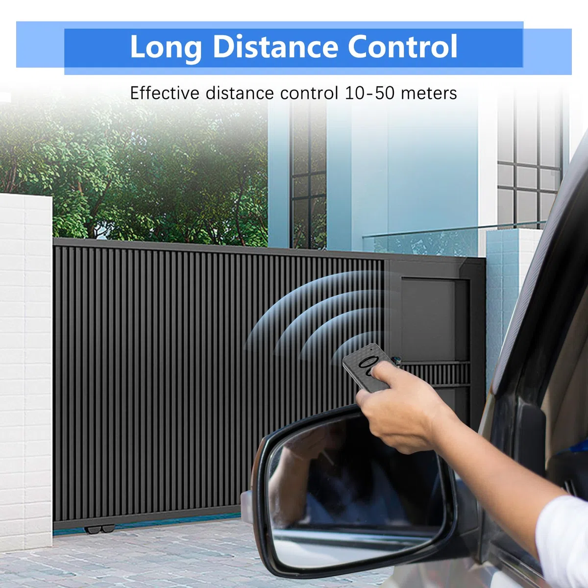433,92MHz Mando Garaje Universal,2 Unidades de Mando a Distancia Compatible conTAU,Mando a Distancia paraTAU N250T-4RP,250K-SLIMR,250K-SLIMRP,2 Canales Clonador Mando Garaje Inalámbrico
